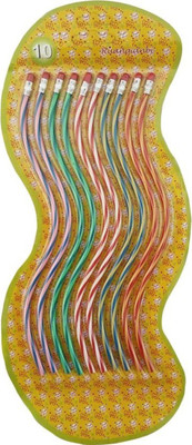 TASHKURST Creative Magic Stationery Colorful Flexible Pencil with Eraser 10 Piece set- Ideal for Student , Office Pencil(Set of 1, Multicolor)
TASHKURST Creative Magic Stationery Colorful Flexible Pencil with Eraser 10 Piece set- Ideal for Student , Office Pencil(Set of 1, Multicolor)