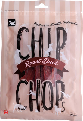 Chip Chop Roast Duck Slice, 70 g Pack of 9 Duck Dog Treat(70 g, Pack of 9)
