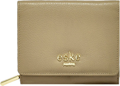 Eske Feme Flap Wallet Pouch(Brown)