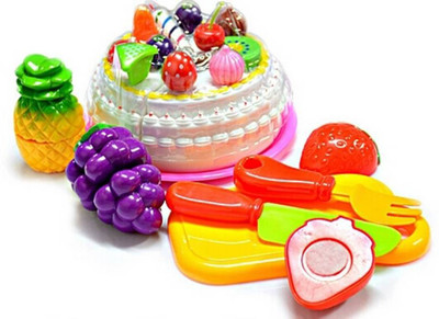 Vnex 8 pieces Realistic Sliceable Birthday Cake with Fruits Cutting with Velcro Pretend & Play Toy for Kids (Multicolor)
Vnex 8 pieces Realistic Sliceable Birthday Cake with Fruits Cutting with Velcro Pretend & Play Toy for Kids (Multicolor)
