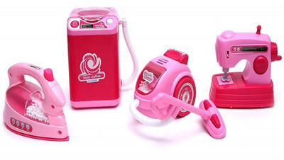 Charming Treasures Battery Operated House Hold set