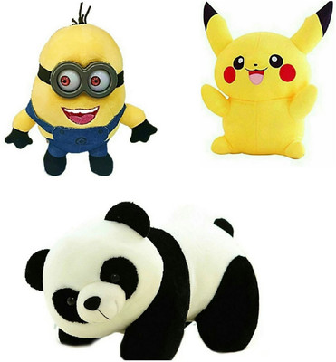 soniya Enterprises Pikachu-42.5cm and panda-40cm and minion - 25 cm(Multicolor)
soniya Enterprises Pikachu-42.5cm and panda-40cm and minion - 25 cm(Multicolor)