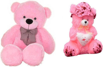 THE HIGH THINKING TOYS Combo Offer Pack of Two Super Extra Large Pink Teddy Bear 5 Feet & Teddy Bear with Cap I Love You Heart 40 Cm For Someone Special - 152 cm(Pink)
THE HIGH THINKING TOYS Combo Offer Pack of Two Super Extra Large Pink Teddy Bear 5 Feet & Teddy Bear with Cap I Love You Heart 40 Cm For Someone Special - 152 cm(Pink)