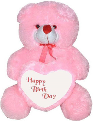 RSSOFTTOY 2 Feet Sitting Soft Hugable Teddy Bear With Happy Birthday Heart - 59.5 cm(Pink)
RSSOFTTOY 2 Feet Sitting Soft Hugable Teddy Bear With Happy Birthday Heart - 59.5 cm(Pink)