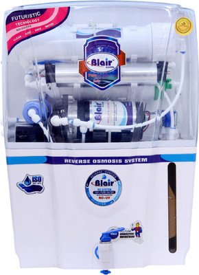 BLAIR water purifier 12 L RO + UV + UF + TDS Water Purifier(White)
BLAIR water purifier 12 L RO + UV + UF + TDS Water Purifier(White)