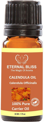Eternal Bliss Calendula Cold Pressed Carrier oil (30 ml) - Pure Natural & Therapeutic Grade Oil(30 ml)
Eternal Bliss Calendula Cold Pressed Carrier oil (30 ml) - Pure Natural & Therapeutic Grade Oil(30 ml)