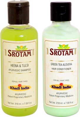 Srotam Heena & Tulsi Shampoo And Green Tea Aloevera Conditioner (Set Of 1 Bottle Each)(Set of 2)
Srotam Heena & Tulsi Shampoo And Green Tea Aloevera Conditioner (Set Of 1 Bottle Each)(Set of 2)