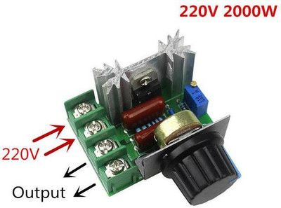 Pinchdart 220V 2000W Motor Speed Controller SCR Voltage Regulator Electronic Components Electronic Hobby Kit
Pinchdart 220V 2000W Motor Speed Controller SCR Voltage Regulator Electronic Components Electronic Hobby Kit