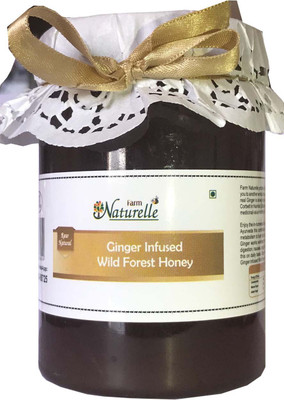 Farm Naturelle Real Ginger Infused Forest Honey (815 GMS)-Immense Medicinal Value(815 g)