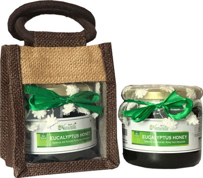 Farm Naturelle (Set of 10) Aesthetically Designed Jute Gift Bag with Pure Raw Natural Unheated Unprocessed Forest Eucalyptus Flower Honey-450 GMS-Corporate Christmas Gift Pack(4500 g, Pack of 10)
Farm Naturelle (Set of 10) Aesthetically Designed Jute Gift Bag with Pure Raw Natural Unheated Unprocessed Forest Eucalyptus Flower Honey-450 GMS-Corporate Christmas Gift Pack(4500 g, Pack of 10)
