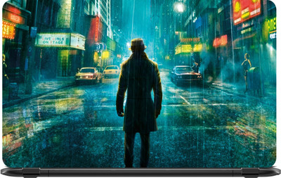 Lapower Stranger on a rainy day Vinyl Laptop Decal 15.6