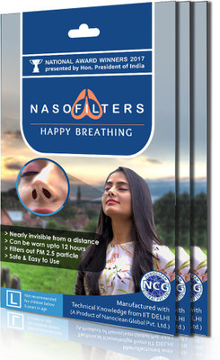 Nasofilters Pack Of 72 + 18 Compliemntary Pack Of 72 + 18 Compliemntary Mask and Respirator
Nasofilters Pack Of 72 + 18 Compliemntary Pack Of 72 + 18 Compliemntary Mask and Respirator