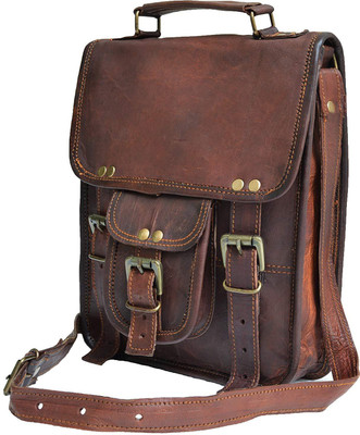 dzcollections Men & Women Casual Brown Genuine Leather Sling Bag
dzcollections Men & Women Casual Brown Genuine Leather Sling Bag