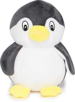 Benny n Bunny Penguin Open Eyes Ash - 19 cm(Black)