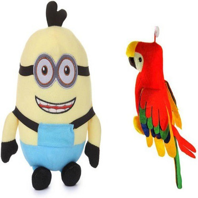 fabbud Smilling Binocular Stuffed Toy(30 cm) and musical parrot (25 cm) combo - 20 cm (Multicolor) - 20 cm(Multicolor)
fabbud Smilling Binocular Stuffed Toy(30 cm) and musical parrot (25 cm) combo - 20 cm (Multicolor) - 20 cm(Multicolor)