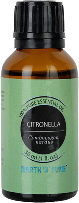 Earth N Pure Citronella Oil 100% Pure And Natural Essential Oil - 30 ml (1 fl. oz.)(30 ml)
Earth N Pure Citronella Oil 100% Pure And Natural Essential Oil - 30 ml (1 fl. oz.)(30 ml)