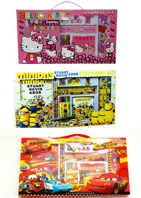 Art Bundle 8 IN 1 Hello Kitty ,Car & Minion Mixed Design Birthday Return Gift item For Kids/Birthday Return Gifts Combo/online birthday return item- Pack of 3
Art Bundle 8 IN 1 Hello Kitty ,Car & Minion Mixed Design Birthday Return Gift item For Kids/Birthday Return Gifts Combo/online birthday return item- Pack of 3