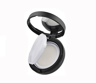 Elandy 0.5Oz 15Ml Empty Luxurious Portable Air Cushion Powder Puff Box Bb Cc Liquid Foundation Cream Container Dressing Case Powder Cake Box With Air Cushion Sponge Powder Puff And Mirror (Black)(White)