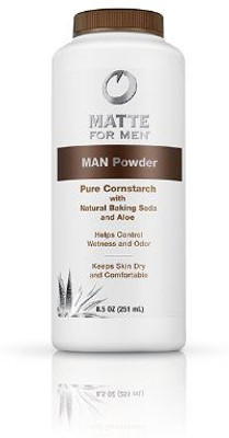 Matte For Men Man Powder, 8.5 Ounce(Brown)
