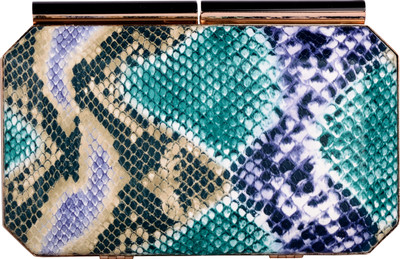 Butterfly Bags Casual Green Clutch
