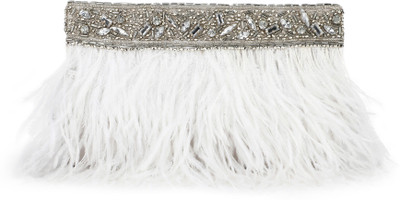 Accessorize Party White Clutch