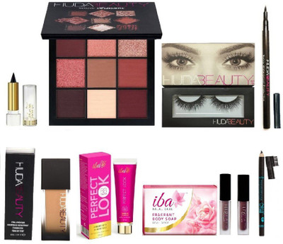 iba halal care GIRLS CHOICE MAKE UP PACK WITH NATURAL PURE KAJAL ,MULTI COLOR EYE SHADOW & EYE LASHES ,PERFECT LOOK BB CREAM,WATERPROOF EYE BROW PENCIL,WATERPROOF EYE LINER ,LIQUID MATTE LIPSTICK,WITH FRAGRANT SOAP & LIQUID FOUNDATION PACK(Set of 10)
iba halal care GIRLS CHOICE MAKE UP PACK WITH NATURAL PURE KAJAL ,MULTI COLOR EYE SHADOW & EYE LASHES ,PERFECT LOOK BB CREAM,WATERPROOF EYE BROW PENCIL,WATERPROOF EYE LINER ,LIQUID MATTE LIPSTICK,WITH FRAGRANT SOAP & LIQUID FOUNDATION PACK(Set of 10)