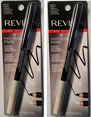 Revlon Pack Of 2 Photo Ready Kajal Intense Eye Liner & Brightener Carbon Cleopatra 0.08 Oz 10 ml(Black)
Revlon Pack Of 2 Photo Ready Kajal Intense Eye Liner & Brightener Carbon Cleopatra 0.08 Oz 10 ml(Black)