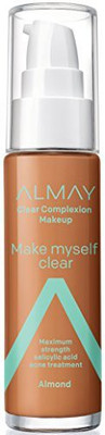 Almay Clear Complexion Make Myself Clear Makeup Almond 1.0 Fluid Ounce Foundation(Brown)
Almay Clear Complexion Make Myself Clear Makeup Almond 1.0 Fluid Ounce Foundation(Brown)
