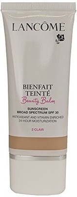 Lancome Paris Bienfait Teinte Beauty Balm Spf 30 1.7Oz 50Ml 2 Clair Unboxed Foundation(Brown)
Lancome Paris Bienfait Teinte Beauty Balm Spf 30 1.7Oz 50Ml 2 Clair Unboxed Foundation(Brown)