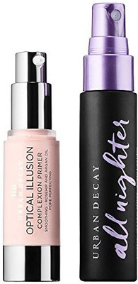 Urban Decay Ud Urban Lockdown Travel Duo Set: All Nighter Makeup Setting Spray + Optical Illusion Primer Foundation(Brown)
Urban Decay Ud Urban Lockdown Travel Duo Set: All Nighter Makeup Setting Spray + Optical Illusion Primer Foundation(Brown)