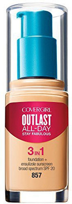 Cover Girl Outlast AllDay Stay Fabulous 3In1 Foundation Golden Tan 1 Ounce Packaging May Vary Foundation(Brown)
Cover Girl Outlast AllDay Stay Fabulous 3In1 Foundation Golden Tan 1 Ounce Packaging May Vary Foundation(Brown)