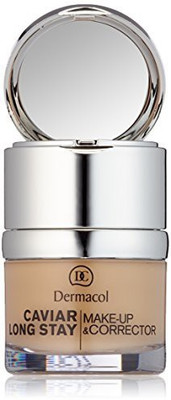 Dermacol Caviar Long Stay MakeUp & Corrector With Caviar Extracts And A Perfecting Concealer Fair Foundation(Brown)
Dermacol Caviar Long Stay MakeUp & Corrector With Caviar Extracts And A Perfecting Concealer Fair Foundation(Brown)