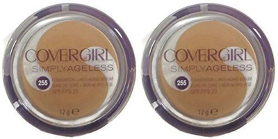 Cover Girl Two Pack Simply Ageless Foundation Makeup + AntiAging Serum 255 Soft Honey 12G Foundation(Brown)
Cover Girl Two Pack Simply Ageless Foundation Makeup + AntiAging Serum 255 Soft Honey 12G Foundation(Brown)
