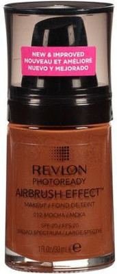 Revlon Photoready Airbrush Effect Makeup, Mocha Foundation(Brown)