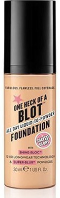 Soap & Glory Soap And Glory One Heck Of A Blot All Day Liquid-To-Powder Foundation For Oily Skin - Cool Sand 30Ml Foundation(Brown)
Soap & Glory Soap And Glory One Heck Of A Blot All Day Liquid-To-Powder Foundation For Oily Skin - Cool Sand 30Ml Foundation(Brown)