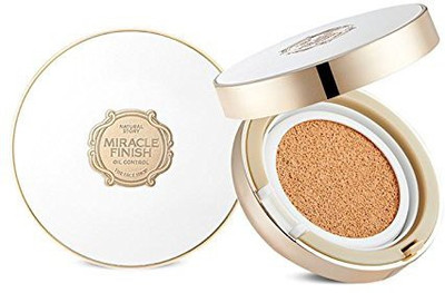The Face Shop Miracle Finish Oil Control Water Cushion Spf50+ Pa+++ V203 Natural Beige Foundation(Brown)
The Face Shop Miracle Finish Oil Control Water Cushion Spf50+ Pa+++ V203 Natural Beige Foundation(Brown)