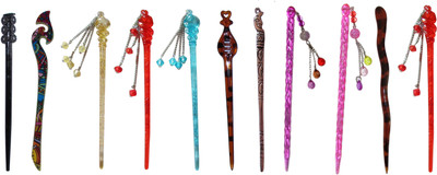 GIRISJ Combo of Multi Color Juda Sticks Bun Stick(Multicolor)
GIRISJ Combo of Multi Color Juda Sticks Bun Stick(Multicolor)