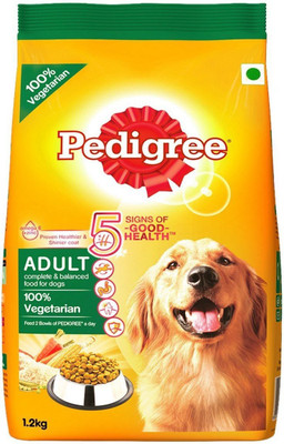 Pedigree Adult 100% Vegetable 1.2 kg Dry Dog Food