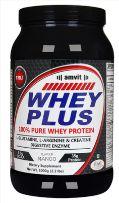 TRU WHEY PLUS Whey Protein(1000 g, MANGO)