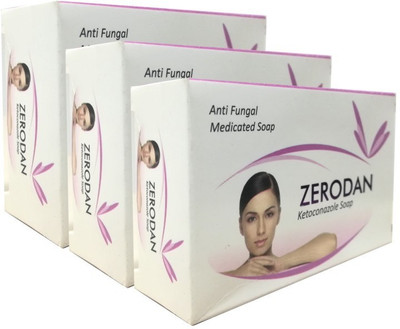 Zerodan Soap 75gm (225g, Pack Of 3)(225 g, Pack of 3)