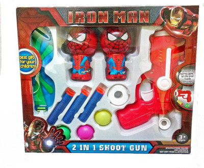 toyuniverse Spiderman 2 in 1 Shoot Gun with Smart Sun Googles toy for kids (Multicolor)(Multicolor)
toyuniverse Spiderman 2 in 1 Shoot Gun with Smart Sun Googles toy for kids (Multicolor)(Multicolor)