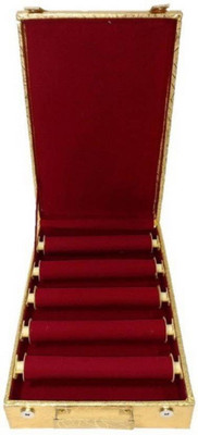 SAROHI Combo of 6 roll Rod Bangle Box Vanity Box Wooden Bangle Storage Box Bridal Quilt Blanket Cover & Watch Cover Toiletry kit multi Vanity Box(Multicolor)
SAROHI Combo of 6 roll Rod Bangle Box Vanity Box Wooden Bangle Storage Box Bridal Quilt Blanket Cover & Watch Cover Toiletry kit multi Vanity Box(Multicolor)