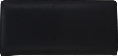 KAWTRA Women Black Fabric Wallet(1 Card Slot)