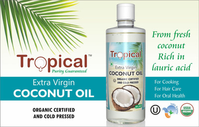 Tropical Extra Virgin Coconut oil in 500ml PET Bottle Coconut Oil Plastic Bottle(500 ml)
Tropical Extra Virgin Coconut oil in 500ml PET Bottle Coconut Oil Plastic Bottle(500 ml)
