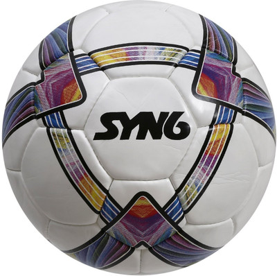 SYN6 Built With Microfiber Pu And Laminated With Exclusive Layers Of Polyester Cotton Football - Size: (Pack of 1, White
SYN6 Built With Microfiber Pu And Laminated With Exclusive Layers Of Polyester Cotton Football - Size: (Pack of 1, White