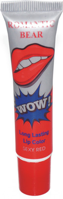 Imported Romantic Bear Women Make Up Tint WOW Long Lasting Tint Lip Peel Off Lipstick Full lips Lip Gloss Tatto - Sexy Red(4 g, SEXY RED)
Imported Romantic Bear Women Make Up Tint WOW Long Lasting Tint Lip Peel Off Lipstick Full lips Lip Gloss Tatto - Sexy Red(4 g, SEXY RED)