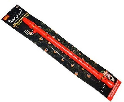 Buddyz Bansuri- The Melodious Indian Flute (Red)