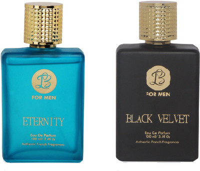 Lyla Blanc ETERNITY BLACK VELVET Perfume Spray for Men- (Set of 2) (100ml each) Eau de Parfum - 100 ml(For Men)
Lyla Blanc ETERNITY BLACK VELVET Perfume Spray for Men- (Set of 2) (100ml each) Eau de Parfum - 100 ml(For Men)