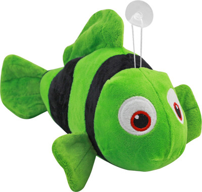 Miss & Chief Mini GoldFish - 20 cm(Green, Black), Black;green