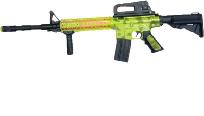 Bestie Toys M16 4 in 1 Soft & Water Crystal Bullet Army Gun Special Edition with Light and Music for kids(Multicolor)
Bestie Toys M16 4 in 1 Soft & Water Crystal Bullet Army Gun Special Edition with Light and Music for kids(Multicolor)